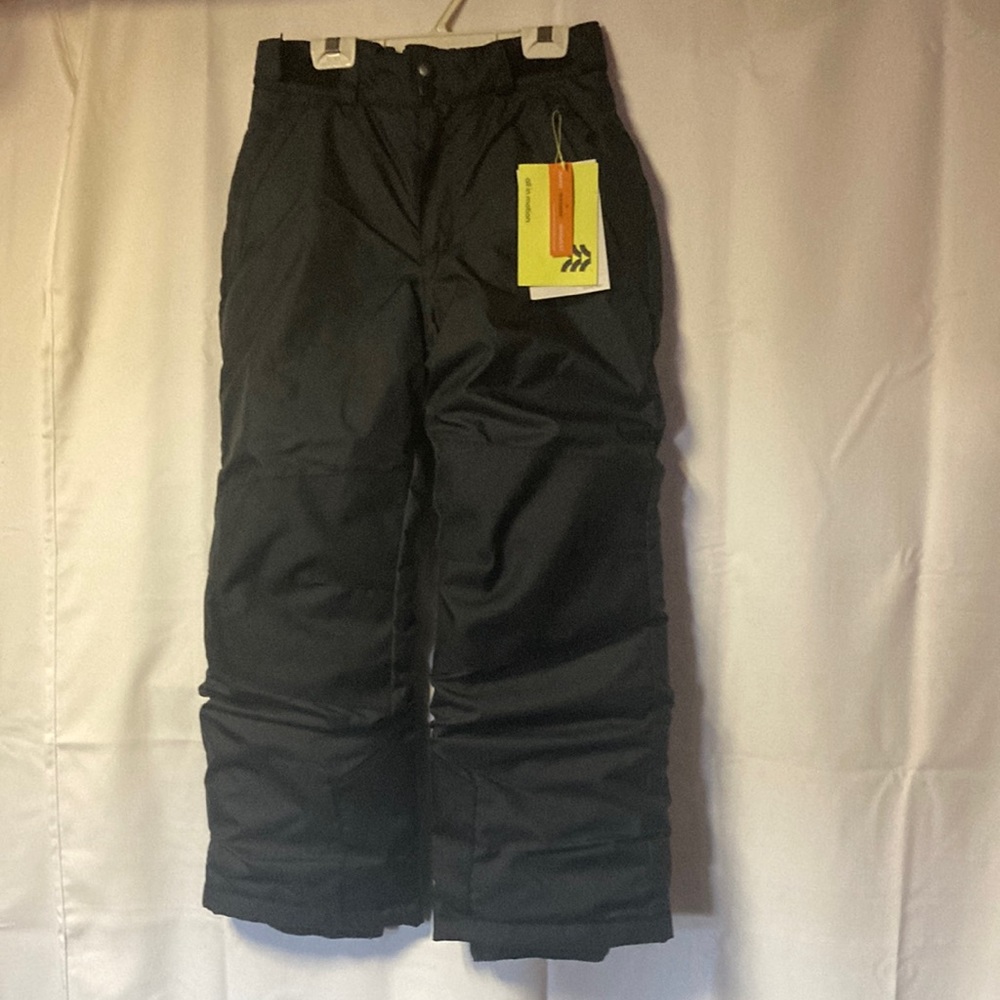 All in motion snow pants black boys size L